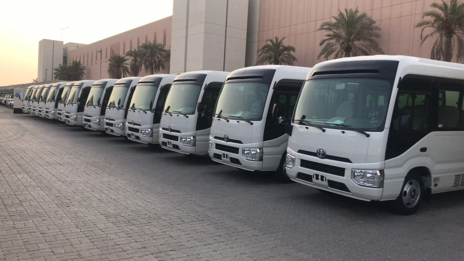 United Caravan coaster and fleet vehicles