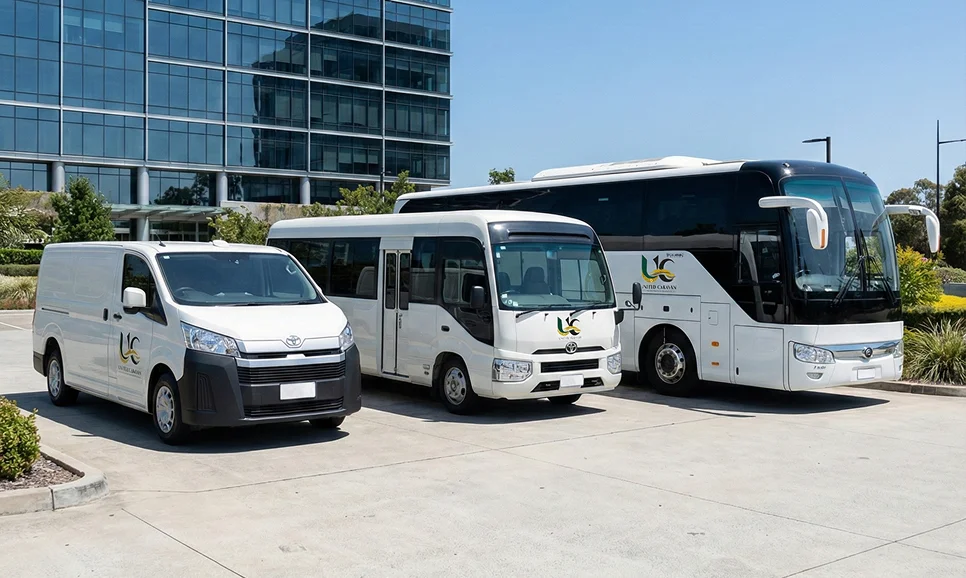 United Caravan fleet in Saudi Arabia