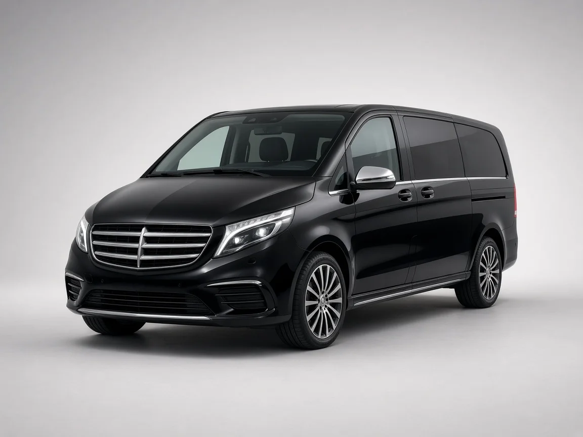 Black VIP van